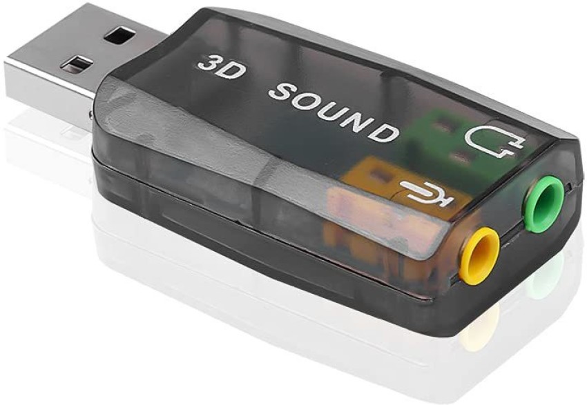 Fristelse Luminans Diskurs Readytech 3D Virtual 5.1 USB Audio Controller Sound Card (Integrated 2  Channel) for Desktop USB Internal Sound Card Price in India - Buy Readytech  3D Virtual 5.1 USB Audio Controller Sound Card (