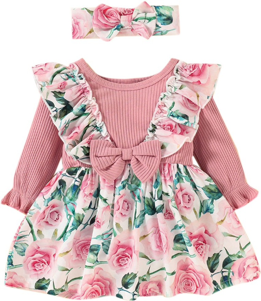 Hopscotch Baby Girls Casual Dress Hairband Price in India Buy