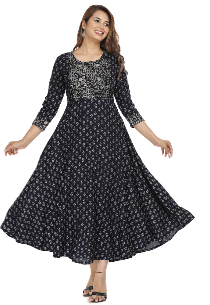 NANAK FEB Women Printed Anarkali Kurta Buy NANAK FEB Women Printed Anarkali Kurta Online at Best Prices in India Flipkart