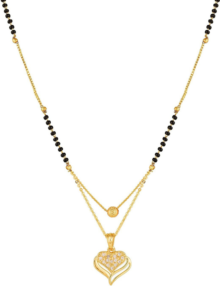 BELWICK Fancy Gold Short Mangalsutra Brass Mangalsutra Price in India Buy BELWICK Fancy Gold Short Mangalsutra Brass Mangalsutra Online at Best Prices in India Flipkart