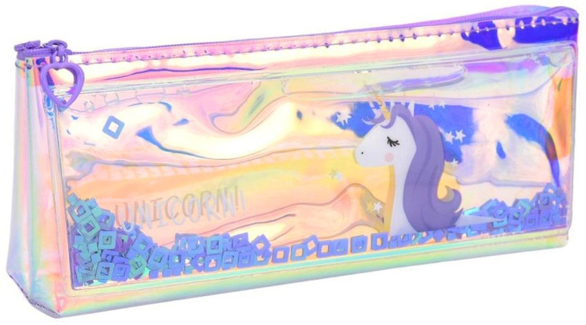 Holographic pencil case store