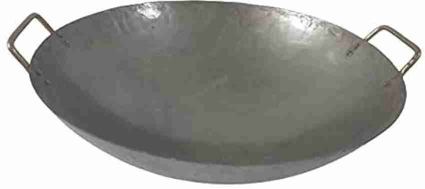 Iron Round Chinese Kadai Diameter 18Inch, Size: 16inch