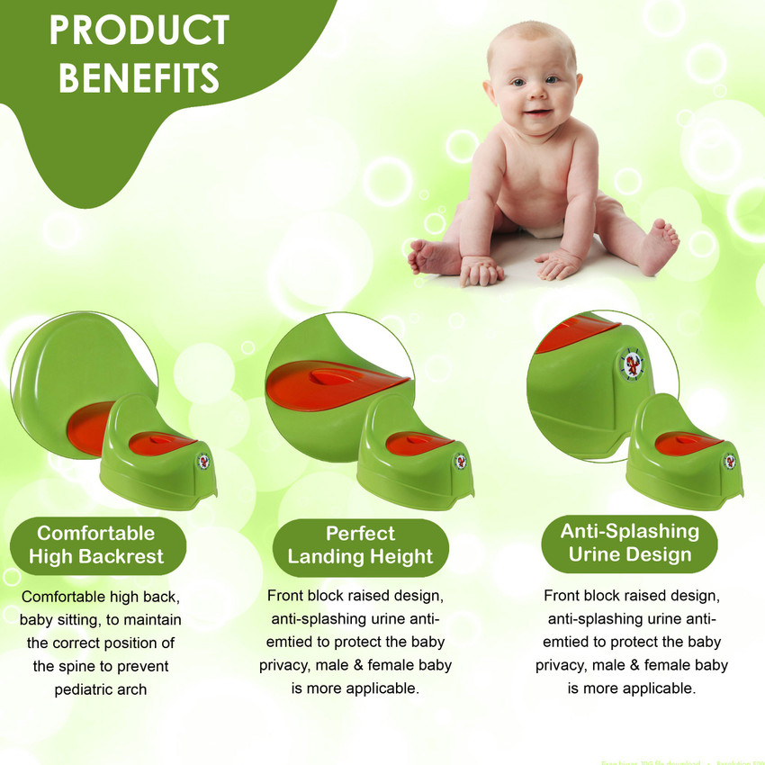 sunbaby Sun baby Potty Toilet Trainer Seat Chair with Lid and High