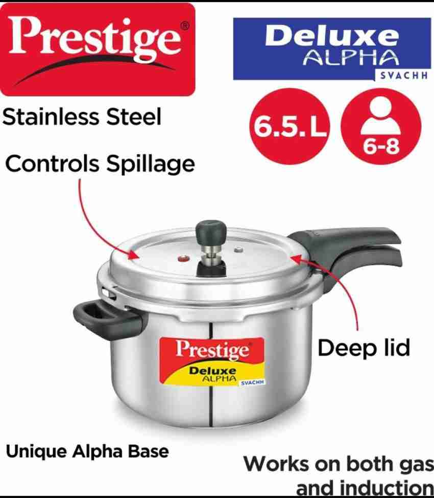 Prestige 6.5 L Outer Lid Induction Bottom Pressure Cooker