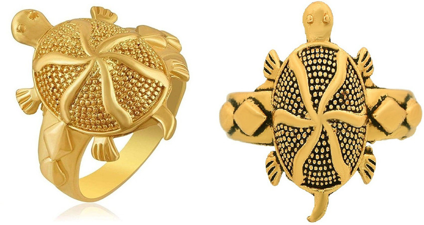 Tortoise ring gold design sale
