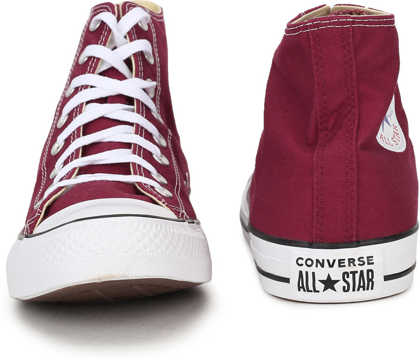 Mens burgundy converse high tops top