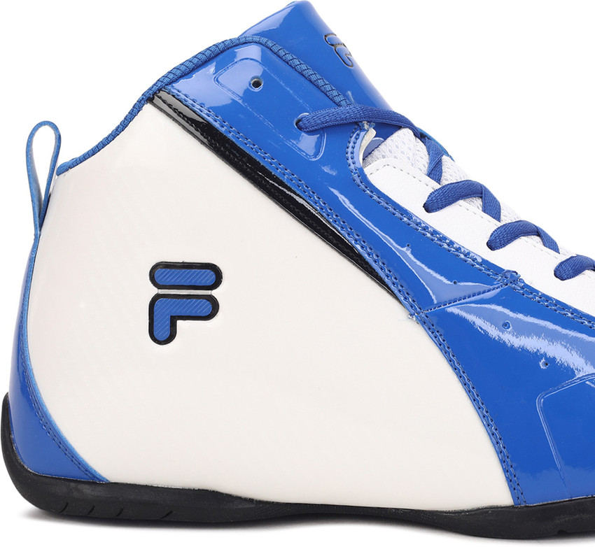 Fila white hotsell basketball shoes