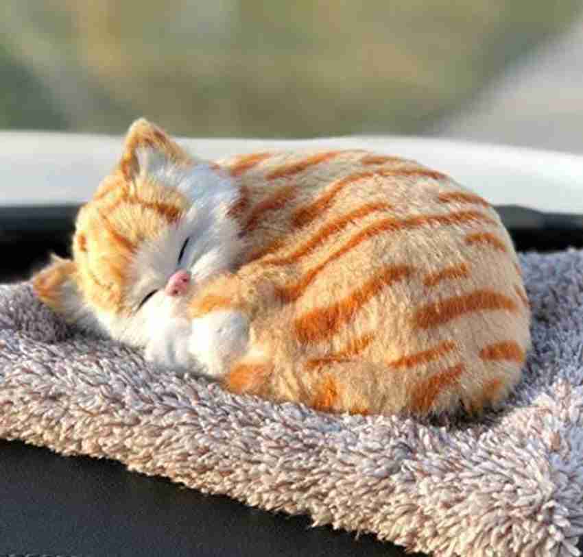 Sleeping cat shop soft toy