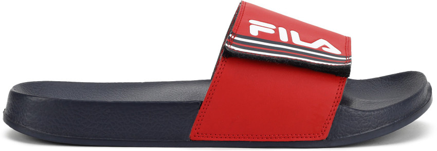 Fila slides red deals