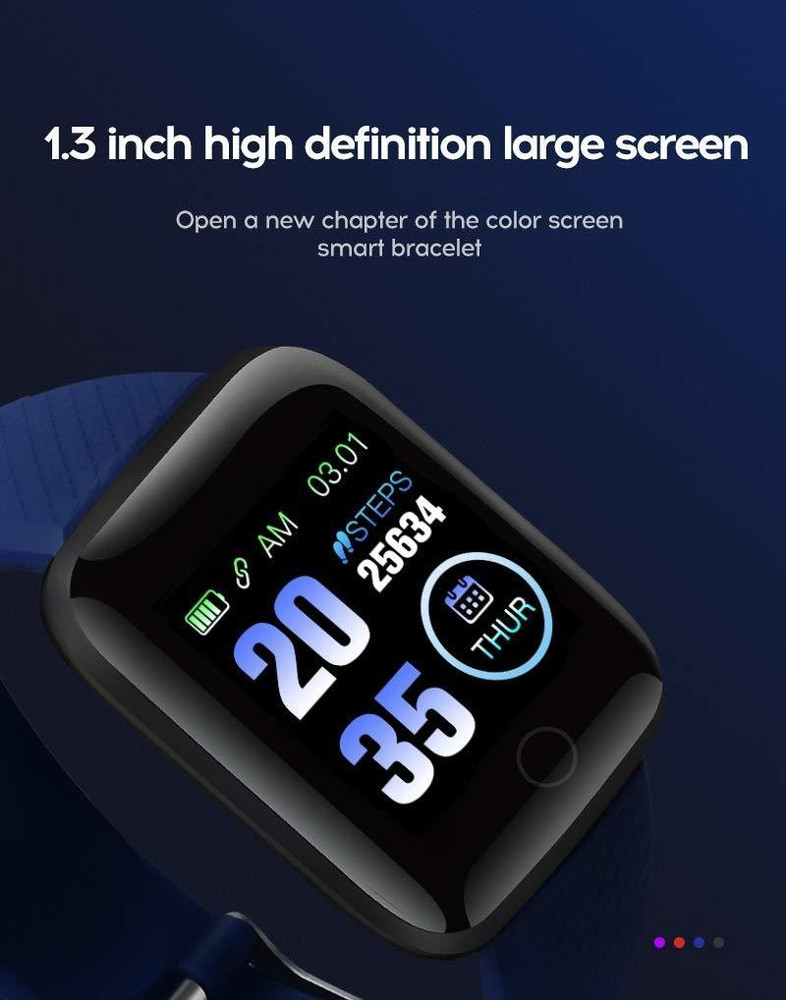Y2H Enterprises L90 ID116 Pro Multi Watch Faces Fitness Tracker