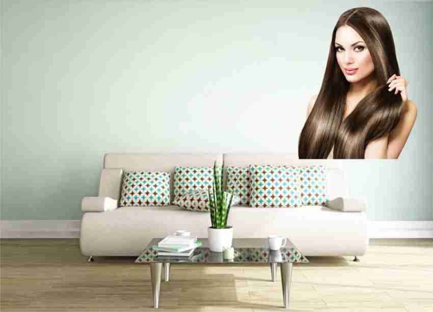 ARNDECOR 60.96 cm HAIR SHOWING BEAUTY GIRL WALL STICKER Self Adhesive  Sticker Price in India - Buy ARNDECOR 60.96 cm HAIR SHOWING BEAUTY GIRL  WALL STICKER Self Adhesive Sticker online at