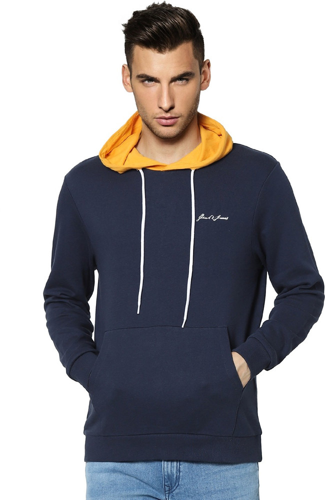 Jack & jones full sleeve solid men's sweatshirt on sale