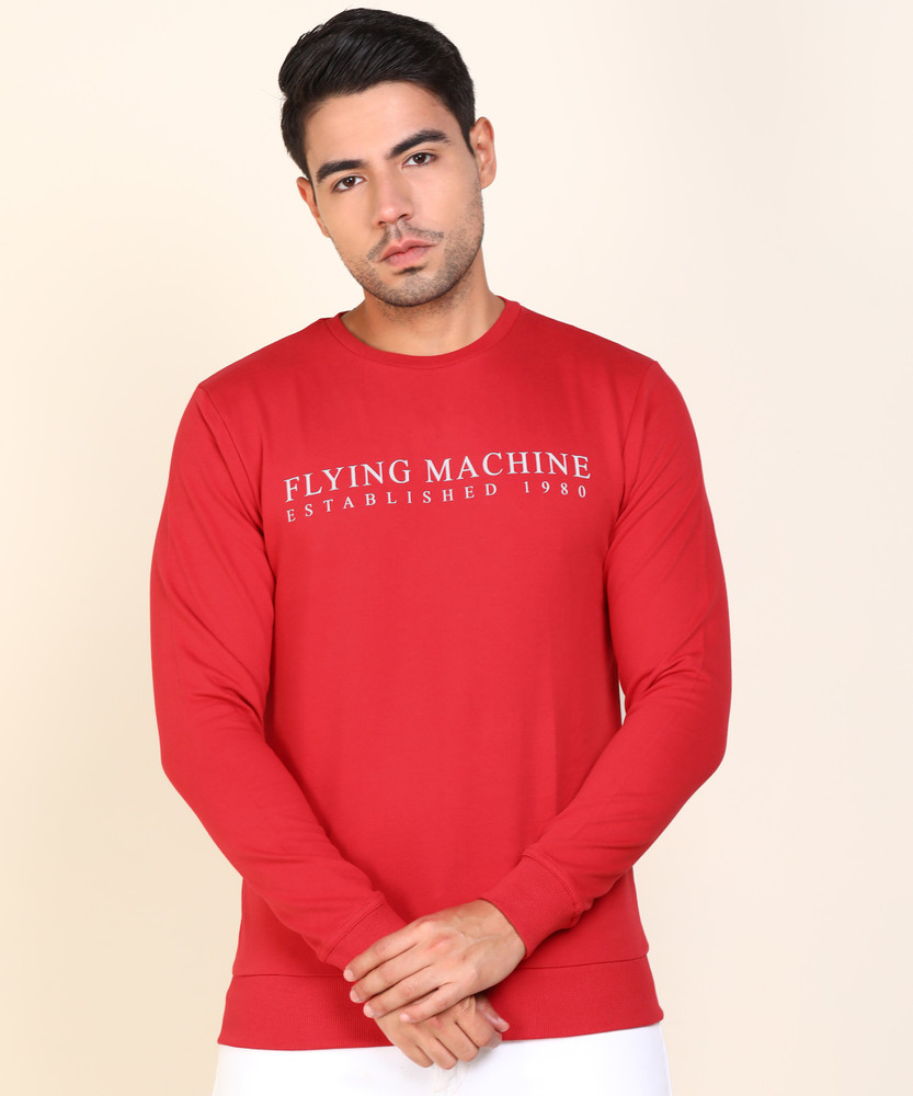 FLYING MACHINE Full Sleeve Printed Men Sweatshirt Buy FLYING MACHINE Full Sleeve Printed Men Sweatshirt Online at Best Prices in India Flipkart