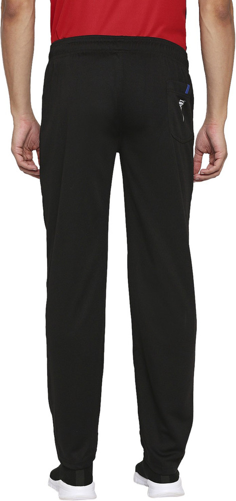 Black panther solid men's track pants clearance