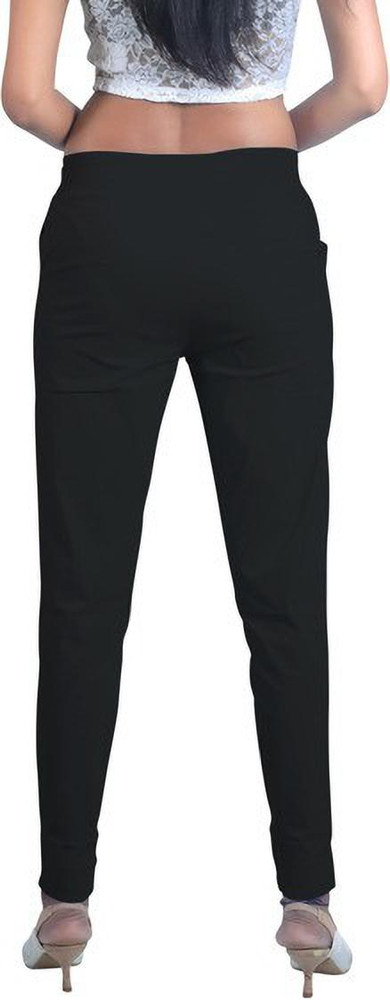 Finch Fly Regular Fit Women Black Trousers Buy Finch Fly Regular Fit Women Black Trousers Online at Best Prices in India Flipkart