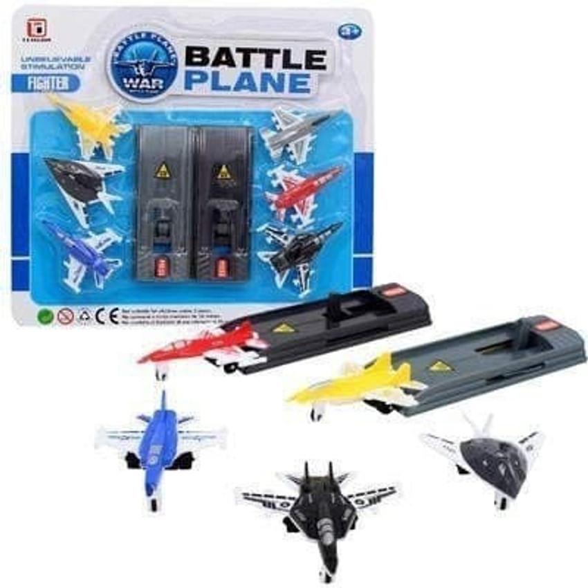 Mytoykid Plane Toy Set for Kids School Project Wars Fighter Battle