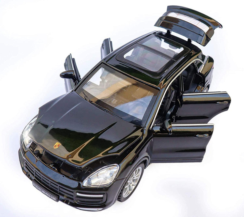 JIGVISH 1 32 Diecast Porsche Cayenne Turbo Car Model Toy Vehicle