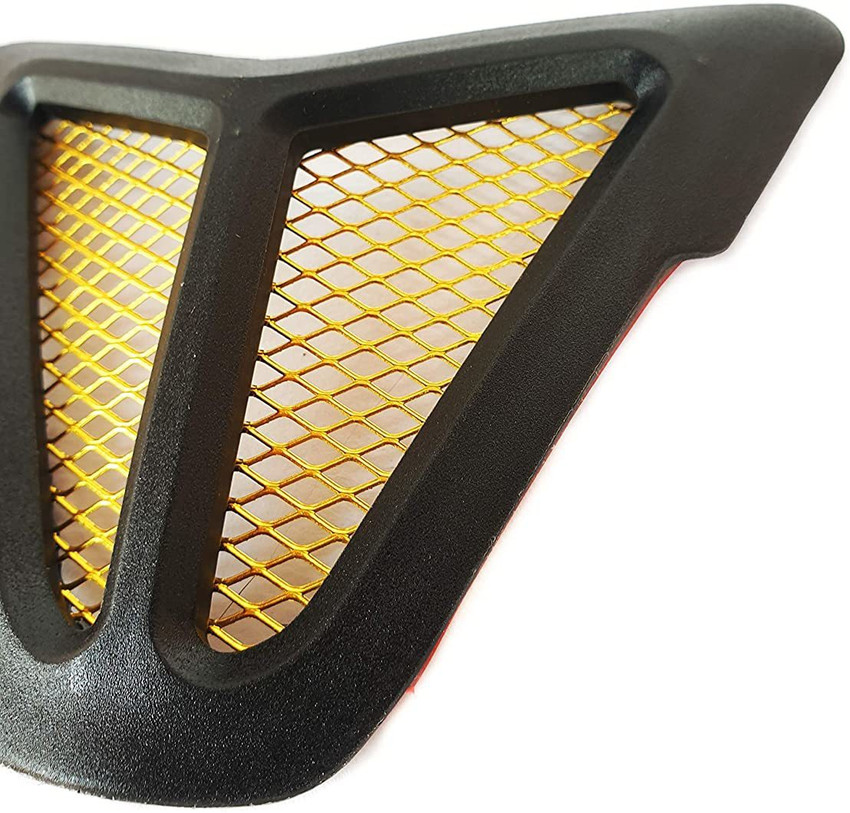 Vagary Air Intake Cover Filter Dust Protection Nose Grill for Yamaha YZF R15 V3 Golden Bike Air Filter Cover Price in India Buy Vagary Air Intake Cover Filter Dust Protection Nose