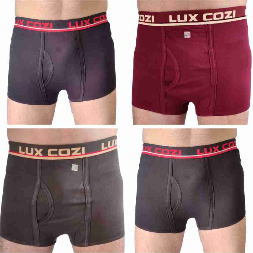 Buy LUX VENUS Pure Cotton Pocket Drawer for Men (Pack of 3