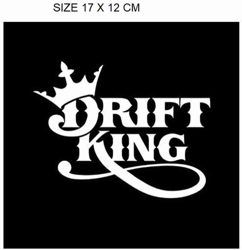 King top car sticker