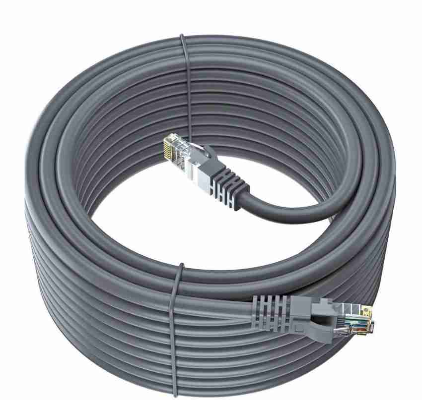 Cat 6 Outdoor Ethernet Cable 100 ft, Adoreen Gbps Heavy Duty Internet Cable  (from 25-300 feet) Support POE Cat6 Cat 5e Cat 5 Network Cable RJ45 Patch