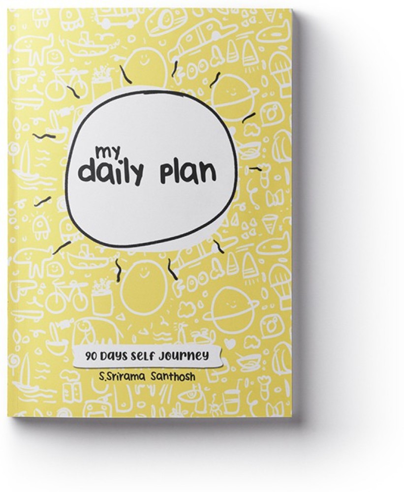 Doodle Monk My Daily Plan Undated Paperback 90 Days A5 Habit