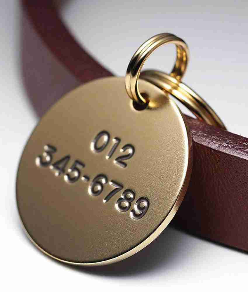Luxury on sale pet tags