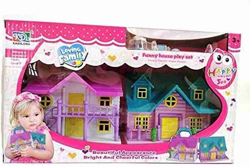 RISING BABY set of two Big Size Funny House Play Set Doll House