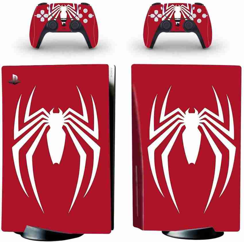 Skinny PS5 Skin Spider-Man Logo for PlayStation 5 Disc Edition 1x