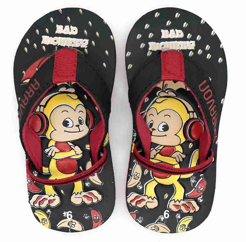 Boys best sale monkey slippers