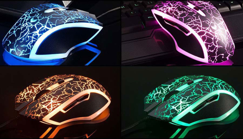 Lightning gaming mouse cheap