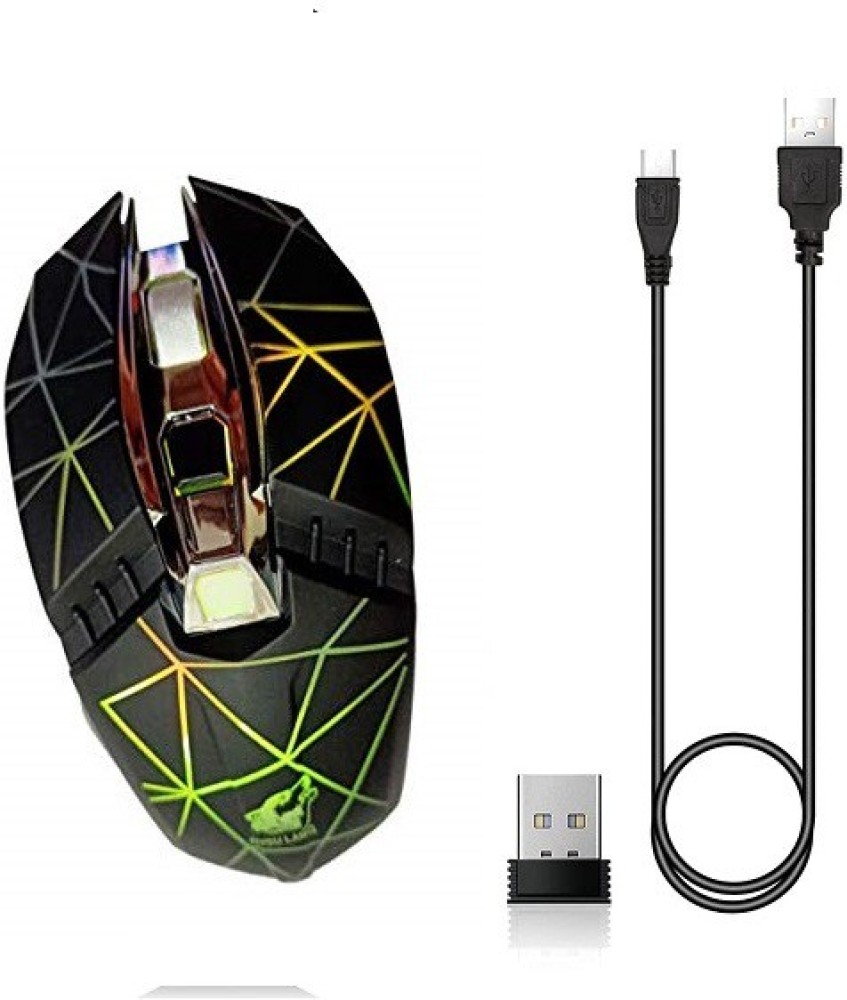 One Step X5 Wireless Bluetooth Mouse Rechargeable,with Side Buttons, DPI  Adjustable, RGB Backlit, Tri-Mode(BT5.0, BT3.0, 2.4G) Connect Gaming Mice  for PC Mac Laptop, Desktop, Tablet, Cellphone (Black) Wireless Optical Gaming  Mouse 