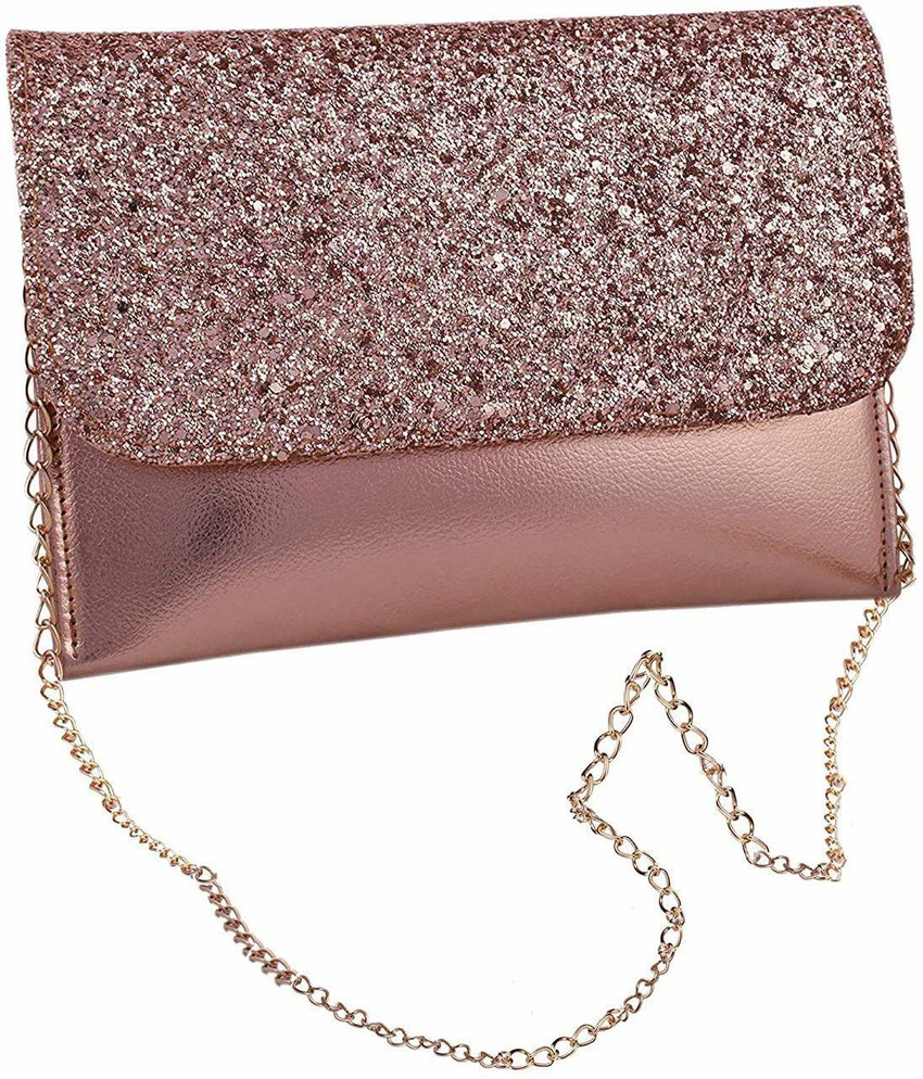 DN Enterprises Multicolor Sling Bag Party Clutch Bag Chain Sling Bag For Women Girls
