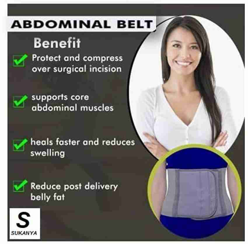 Paste-buckle Type Waist Trainer For Women Lower Belly Fat - Waist Trimmer  Belt With Loop Wrap Around , Waist Sport Protection Belt