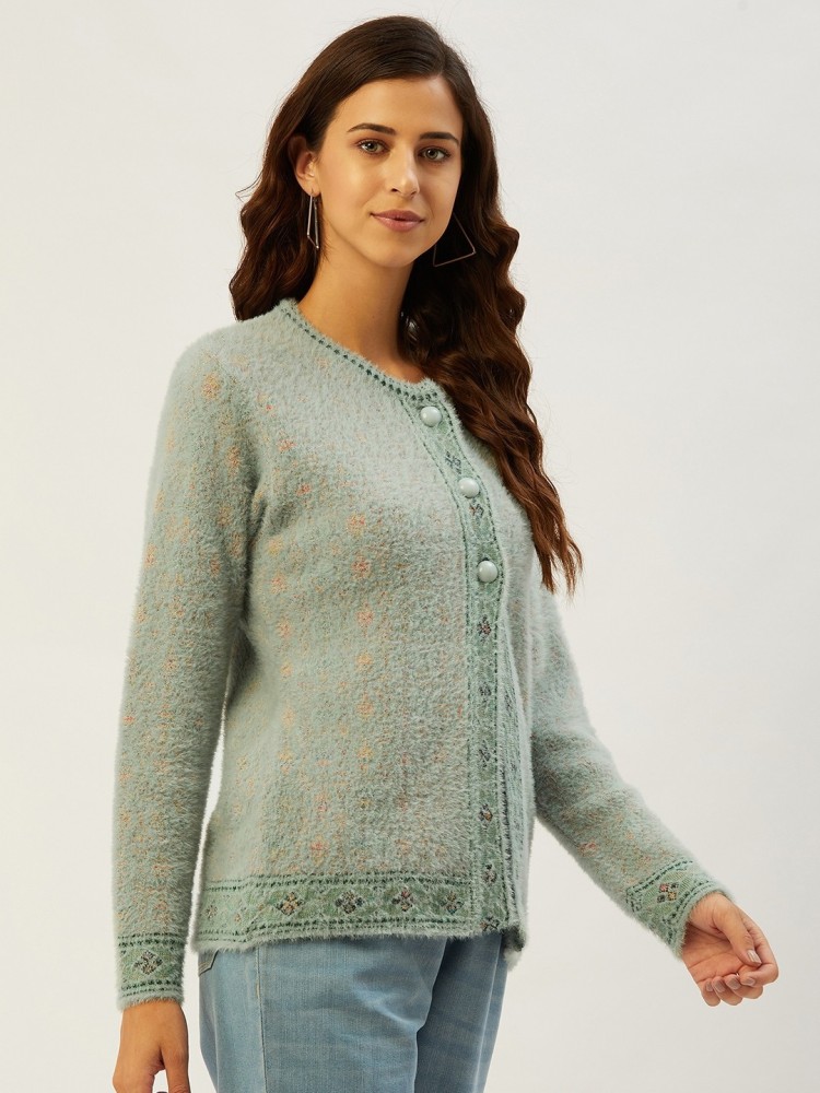 Buy Mint Green Sweaters & Cardigans for Women by Cover Story