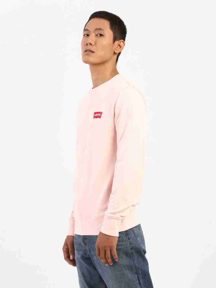 Pink levi sweatshirt sale