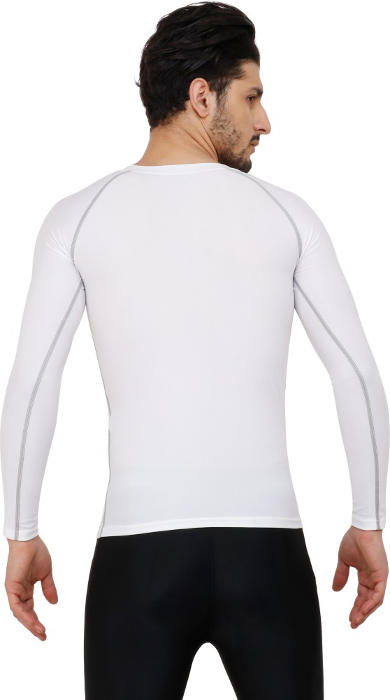 Buy Never Lose Men's Compression Ultima T-shirt Top Skin Tights Fit Lycra  Inner Wear Full Sleeve For Gym Cricket Football Badminton Sports Online In  India At Discounted Prices