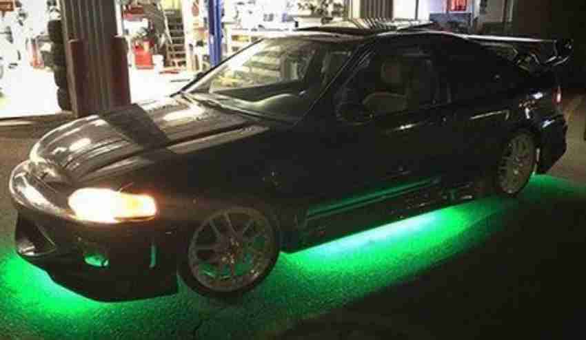 Green underglow hot sale lights