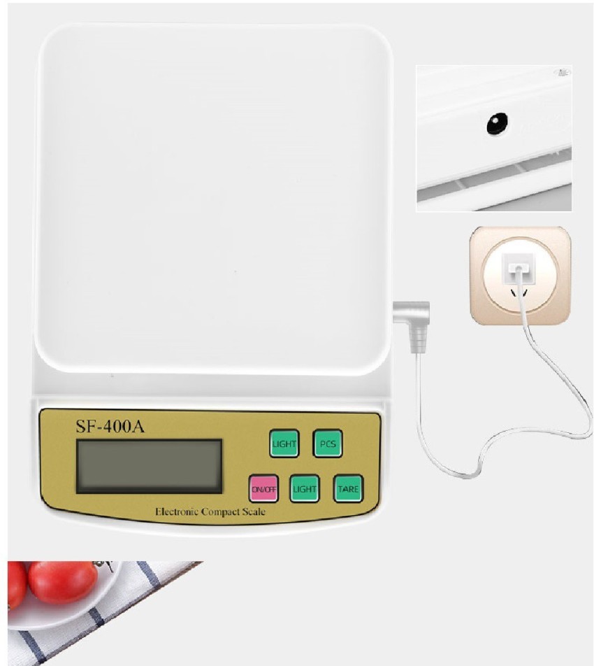 CHHOKRA Electronic Digital Weight Scale (1Gram-10 Kg) LCD Display Kitchen Weight  Scale Machine Measure for measuring, fruits, shop, Food, Vegetable, vajan,  offer, kata, weight machine Weighing Scale for grocery, kata, taraju, shop