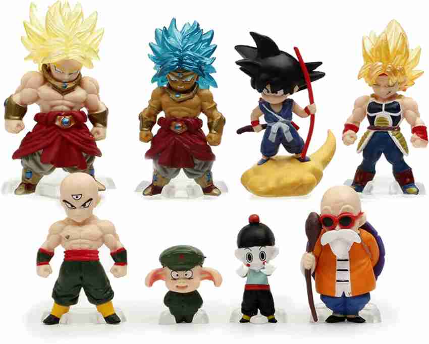 PLA Giftmart Anime Dragon Ball Z Mini Characters Action Toy Figure