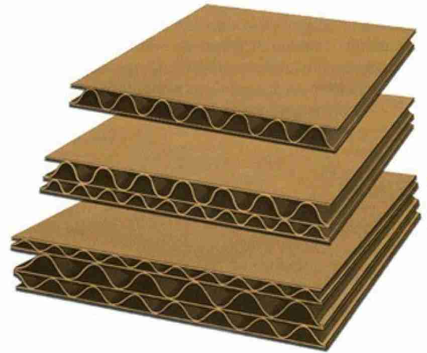 200 Pack Brown Craft Paper for DIY Projects, India