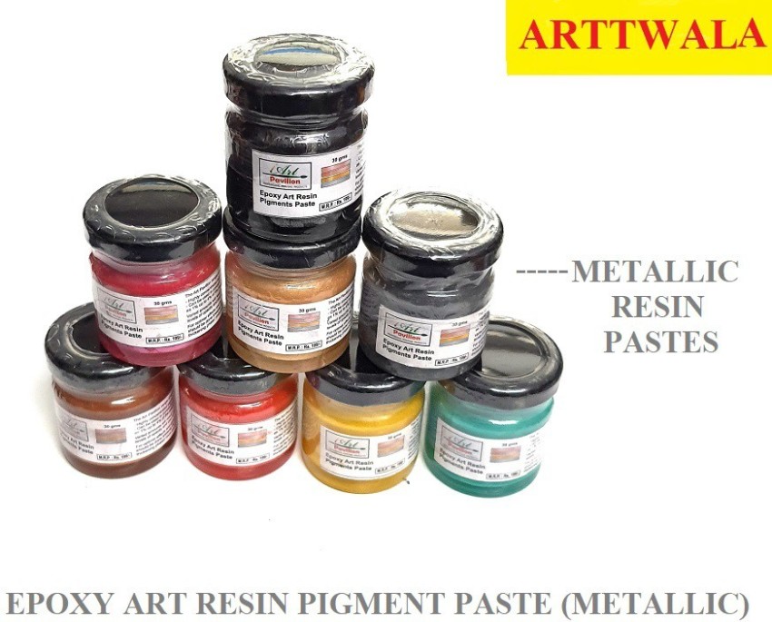How to use pigment paste for resin colouring