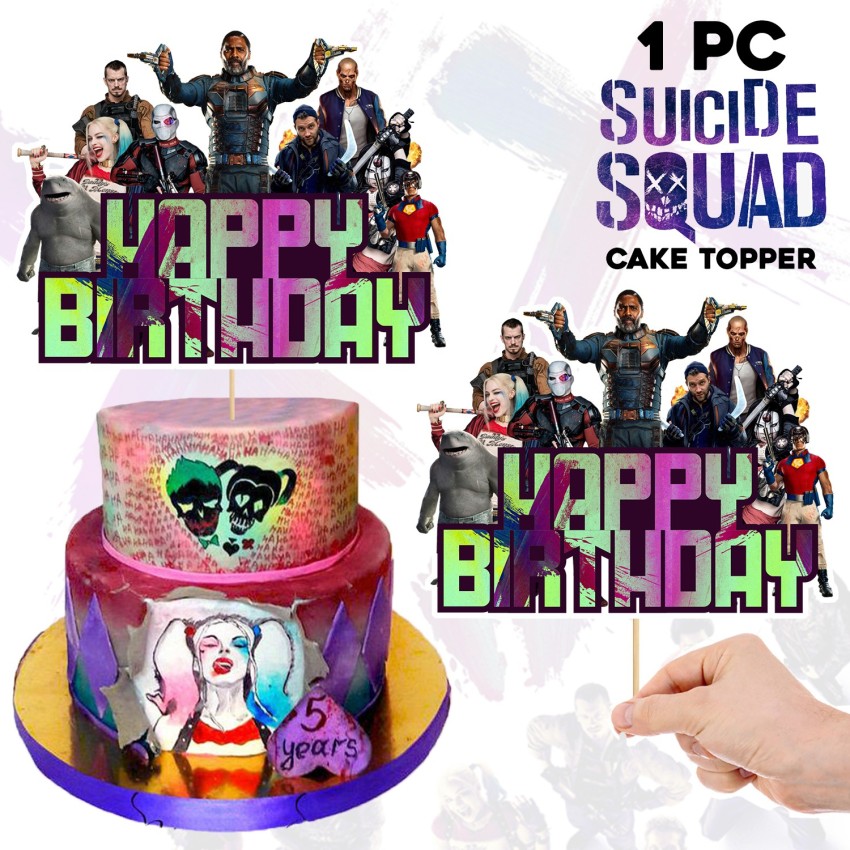 HarleyQuinn and Joker Cake | Joker cake, Birthday sweets, Cool wedding cakes