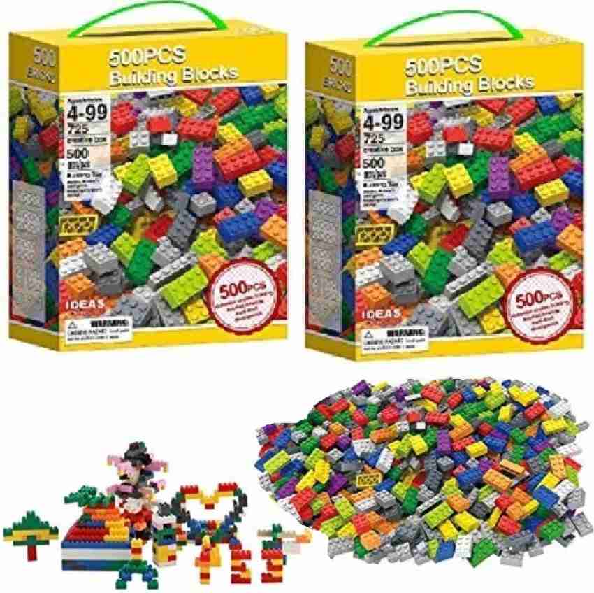 HALO NATION 1000 Pcs Building Blocks for Kids DIY Creative Multi