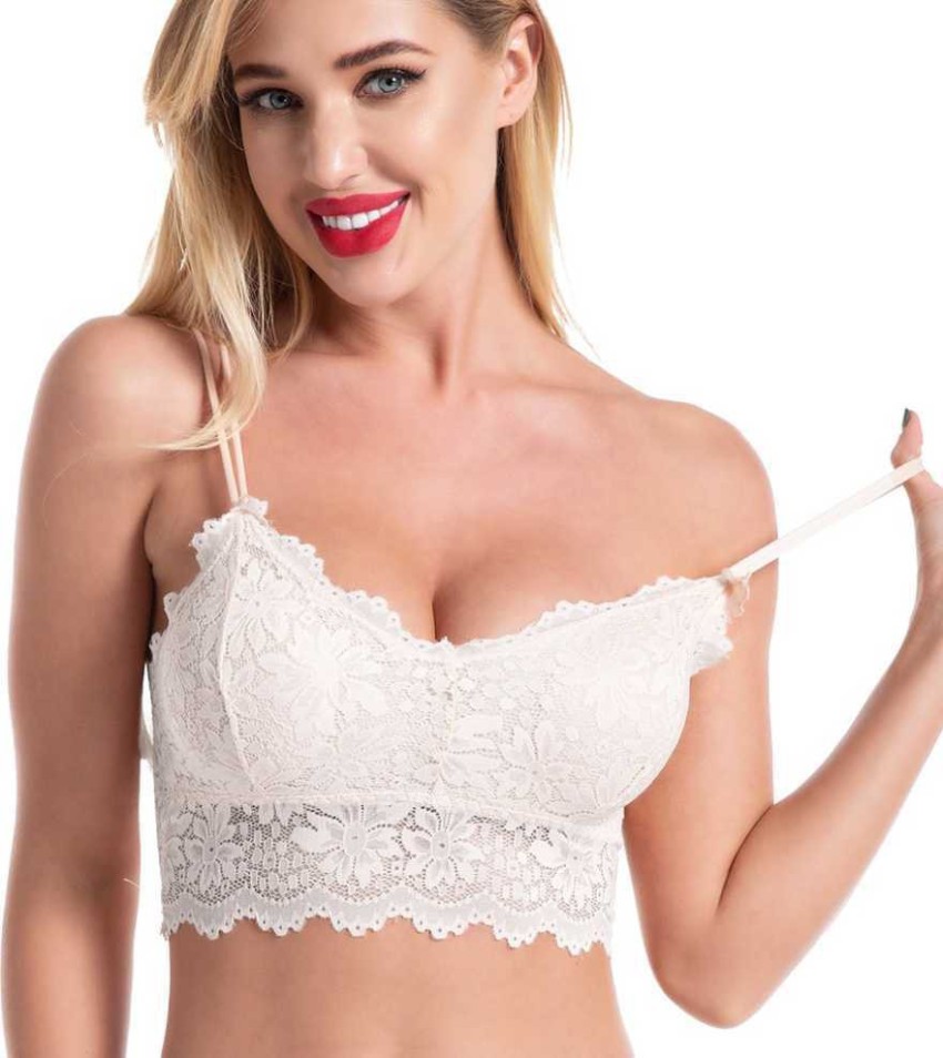 Buy 2 pack support & life lace padded bras, Bralette online India