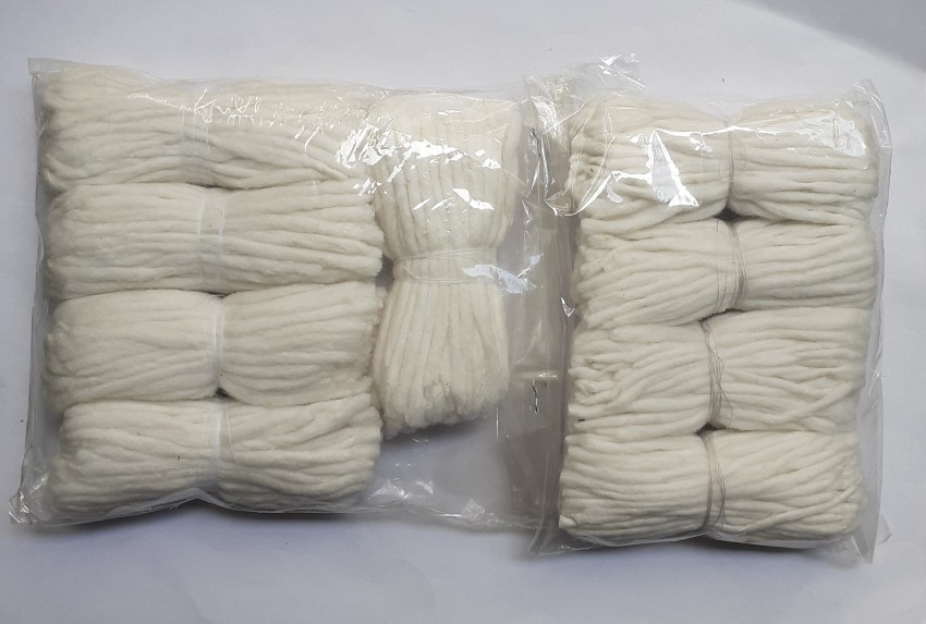 SSR Long Cotton Wick, Cotton Batti for Daily Pooja, for Diwali Pooja