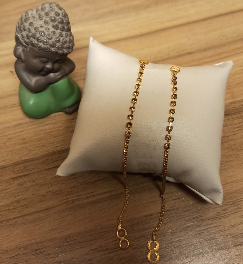 Kan chain earrings on sale gold