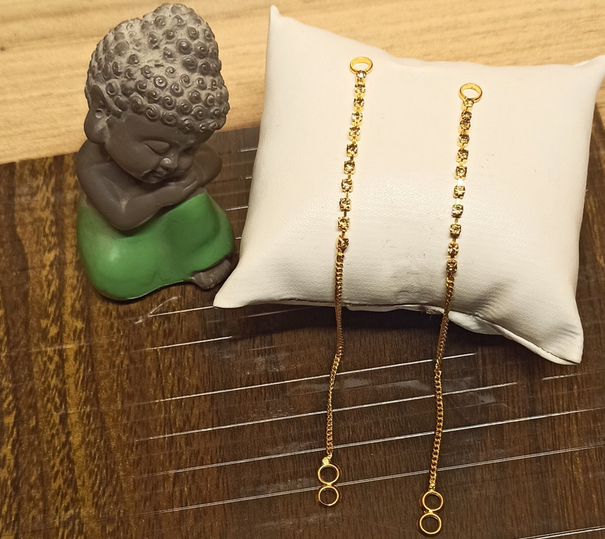 Kan chain earrings gold clearance
