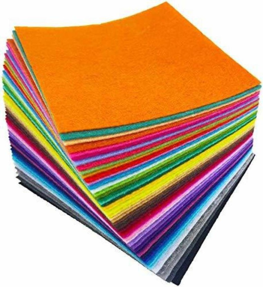 Yubnlvae Stiff F^elt Sheets for Crafts, 9x12 in 3mm Thick Colored Craft Fabric Hard Pieces for Kids, Crafting, Sewing, Art Projects Tools, Size: 31