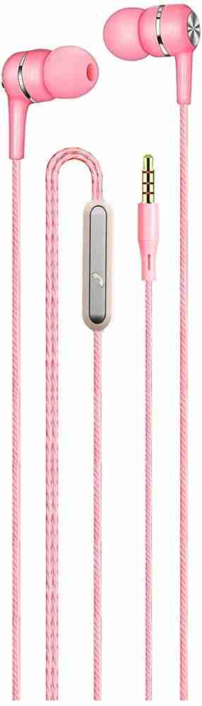 Baby pink hot sale earphones